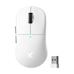 MCHOSE M7 Ultra Tri-Mode Wireless Gaming Mouse White