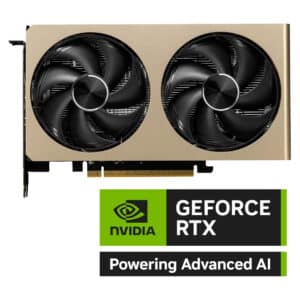 Alternative view of MSI GeForce RTX 5060 8G Inspire 2X OC - 8GB GDDR7 Graphics Card