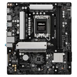 Alternative view of ASRock B860M X DDR5 9066 MHz 128GB M.2 B860 LGA1851 Micro ATX Motherboard