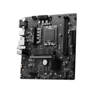 Alternative view of MSI B760M Bomber WiFi Motherboard Micro-ATX Supports 14th/13th/12th Gen LGA 1700 DDR5