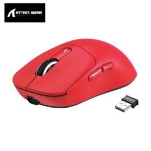 Attack Shark X3 Wireless Gaming Mouse 26000 DPI - Red