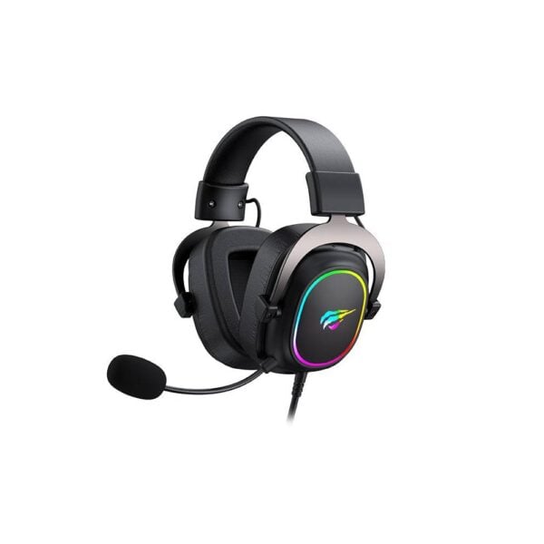 HAVIT H2002P RGB Wired Gaming Headset - Black/Ochre