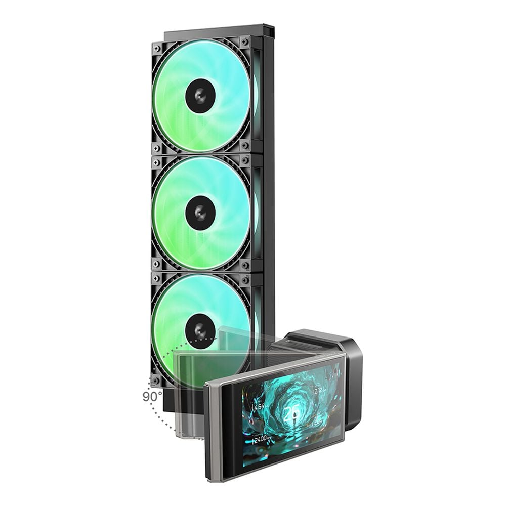 DeepCool LT360 VISION ARGB 360mm Liquid CPU Cooler