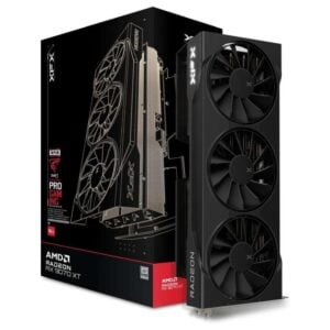 XFX Swift AMD Radeon RX 9070 XT 16GB Graphics Card - Black