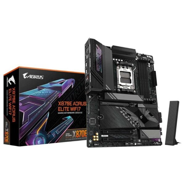 Gigabyte X870E AORUS ELITE WIFI7 AM5 DDR5 ATX Motherboard